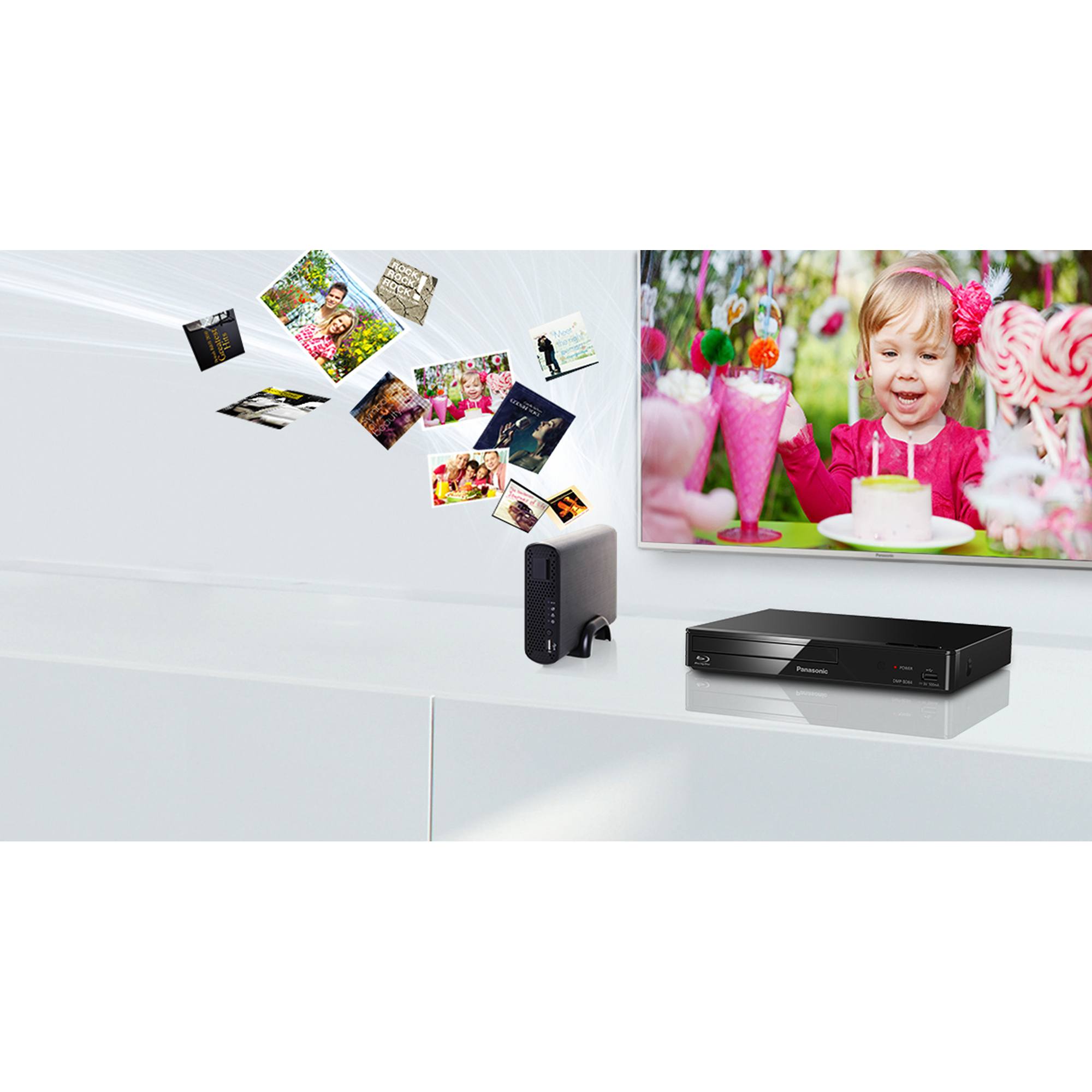 Panasonic Smart Blu-Ray Player - DMP-BD84